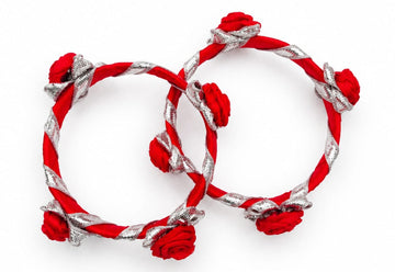 Red Floral Headband